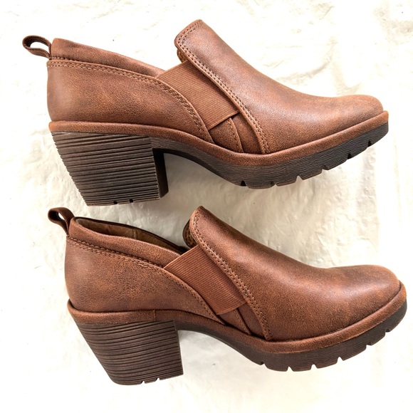 NWOT Eurosoft Temira Brown Vegan leather Slip-On Clog Mules SZ 7 - Picture 13 of 13